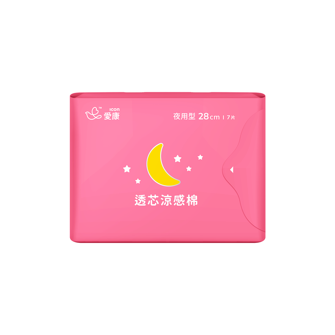 ICON Cooling Sanitary Napkin - Nighttime Type 28cm